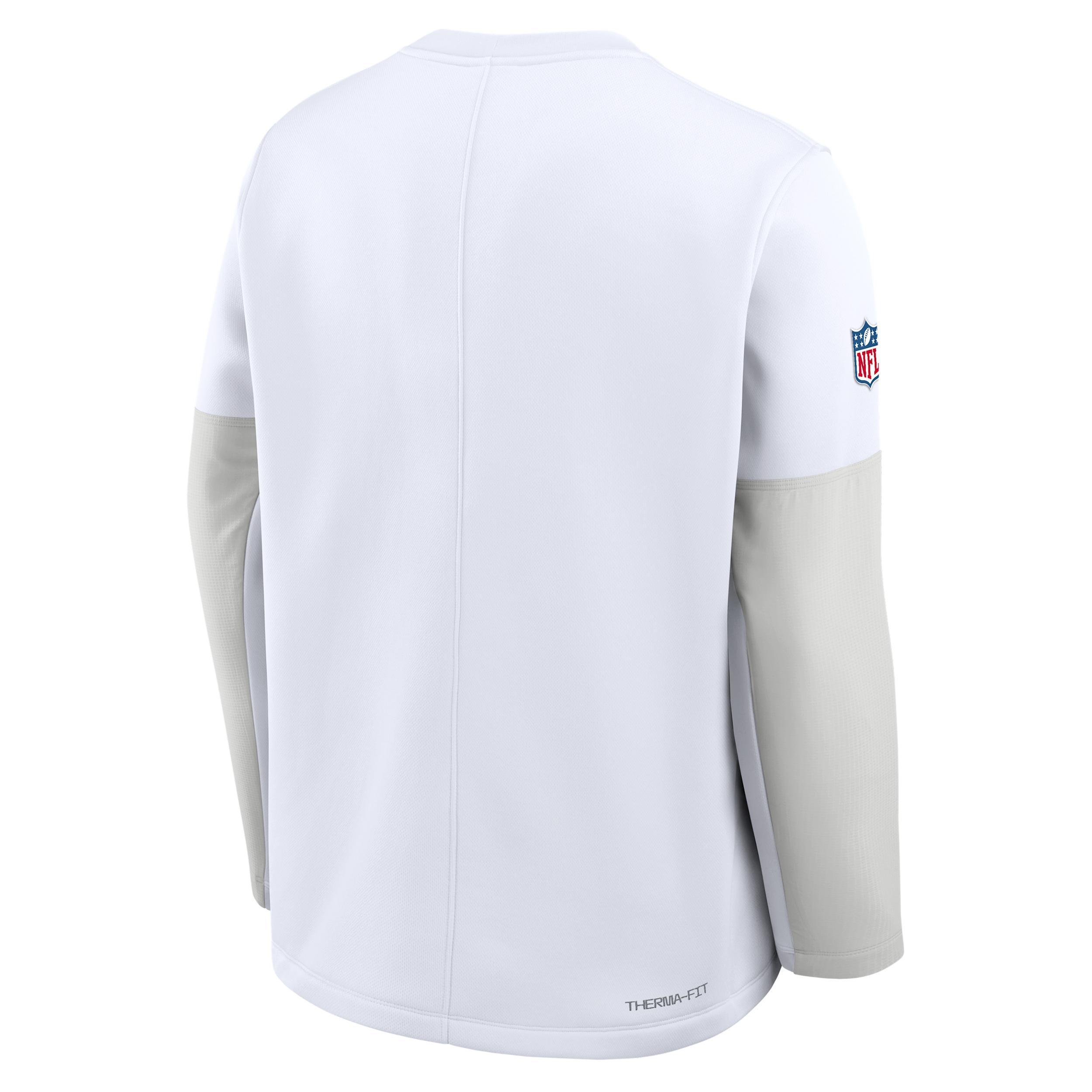 Michigan State Sideline Coach Nike Mens Therma-FIT College Long-Sleeve T-Shirt | 03BR0DF2MST-6P4 Product Image