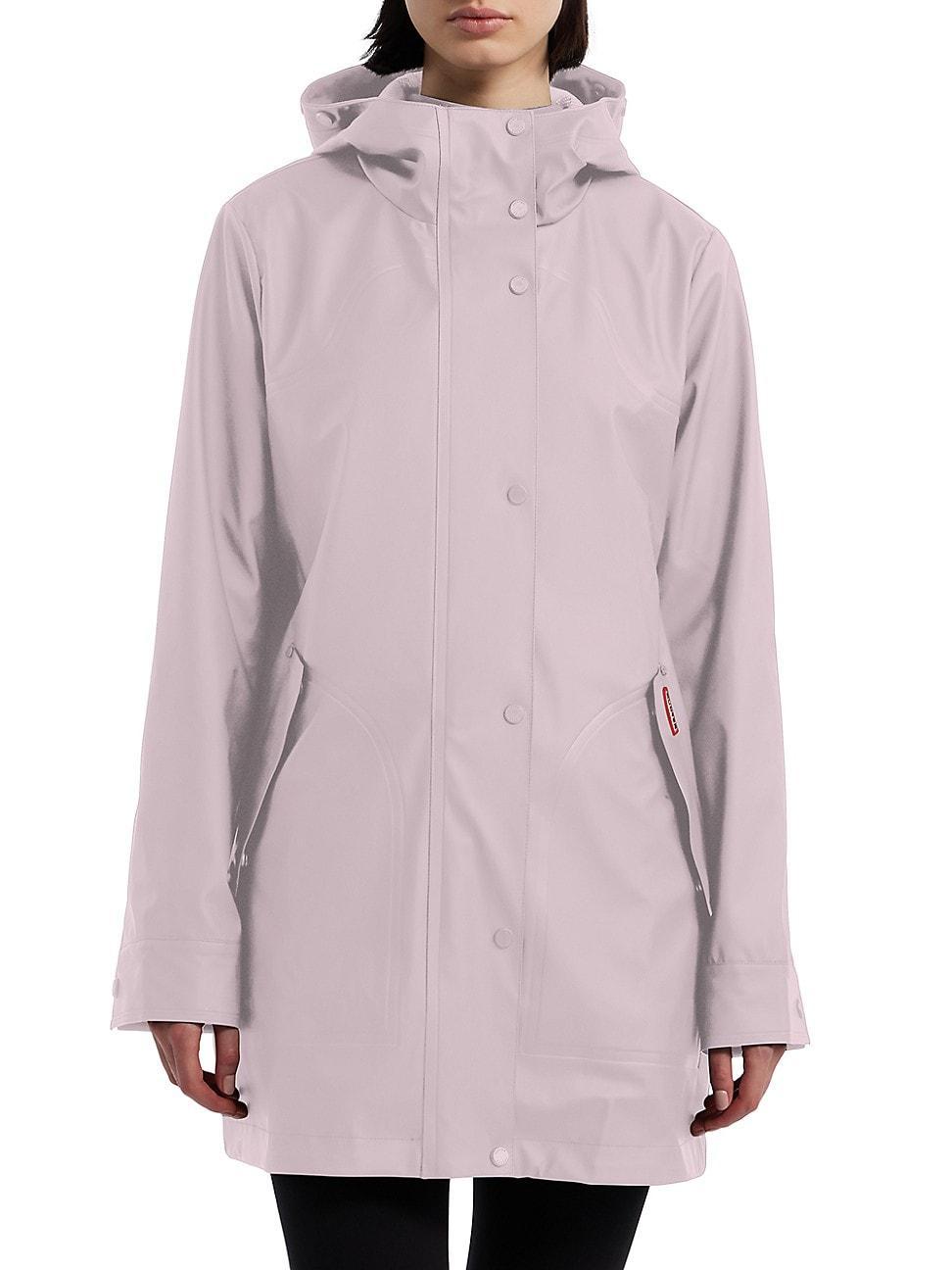 Womens Acacia Rubberized Hooded Rain Jacket Product Image