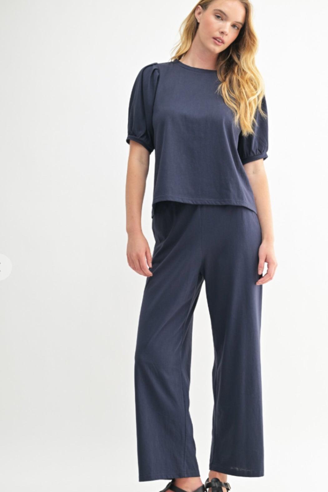 Nautical Navy Pants Product Image