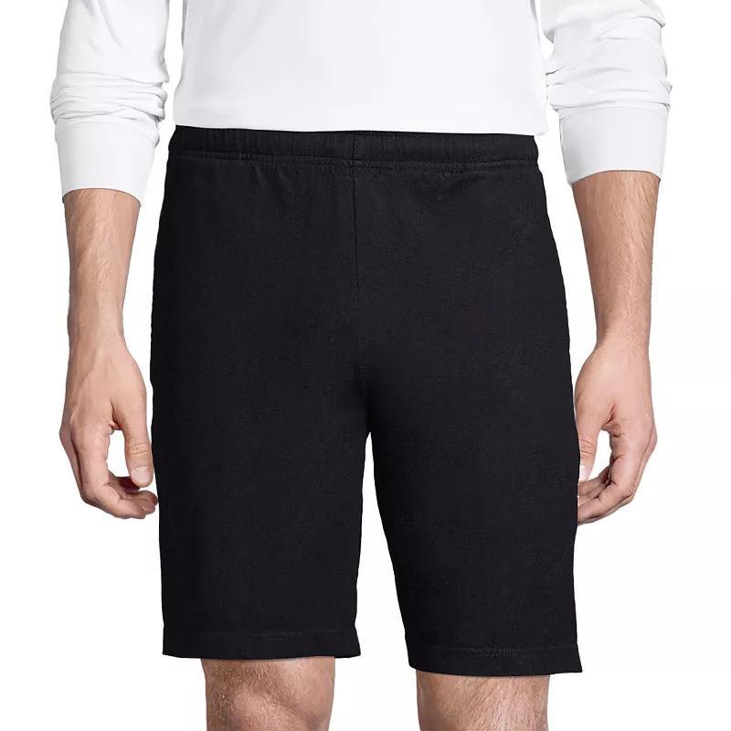 Big & Tall Lands End Jersey Knit Shorts, Mens Product Image