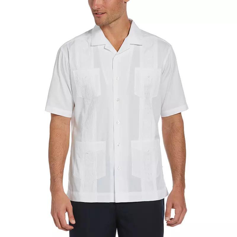 Men's Cubavera Guayabera Button-Down Shirt, Size: Medium, White Product Image