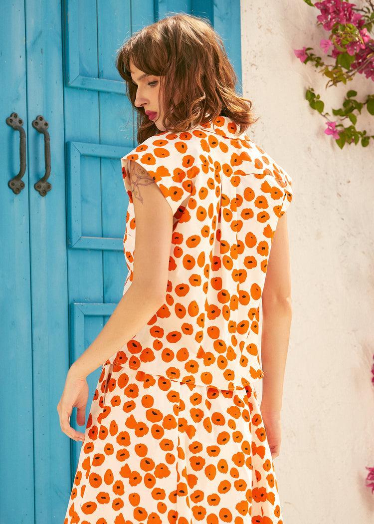 Buttoned & Breezy Blouse Product Image