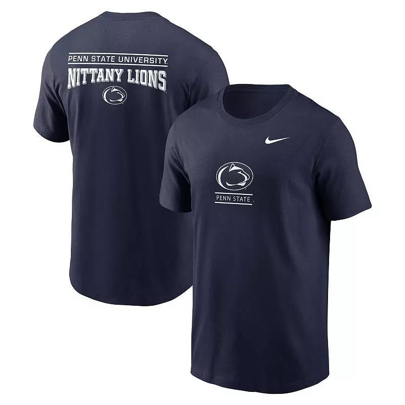 Men's Nike Navy Penn State Nittany Lions 2-Hit T-Shirt, Size: XL, Blue Product Image