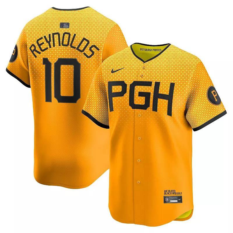 Bryan Reynolds Pittsburgh Pirates City Connect Nike Men's Dri-FIT ADV MLB Limited Jersey Product Image