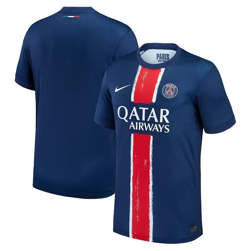 Mens Nike Paris Saint-Germain 2024-25 Stadium Home Dri-FIT Replica Soccer Jersey Product Image