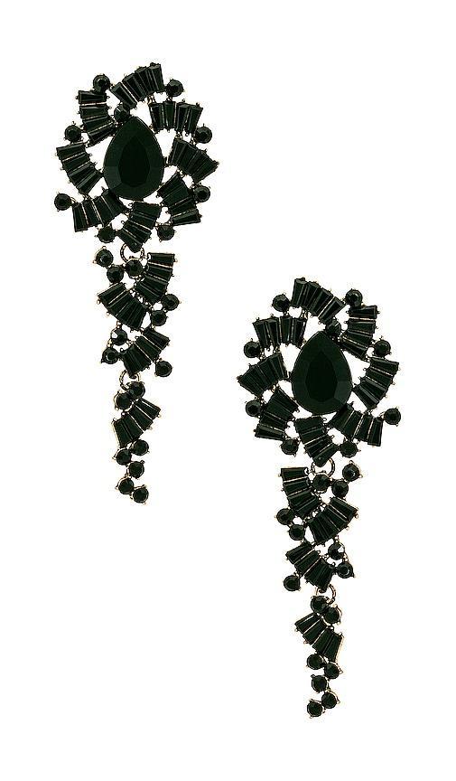 Black Diamond Earring SHASHI Product Image