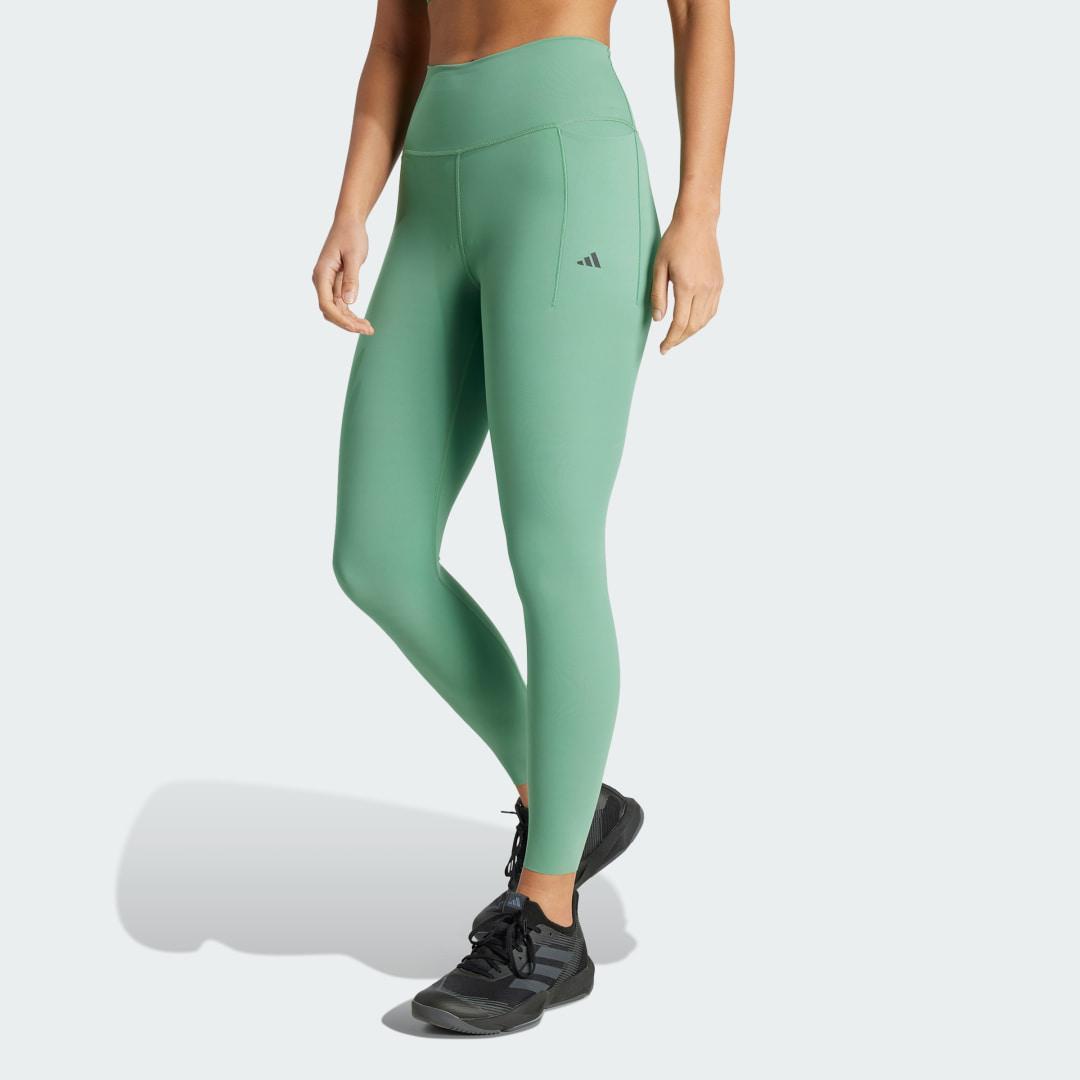 adidas Optime Luxe 7/8 Leggings Core Black L Womens Product Image