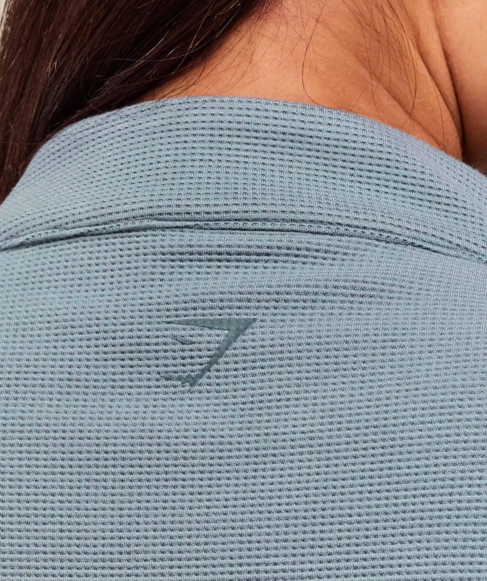 Waffle Midi Zip Up Jacket Product Image