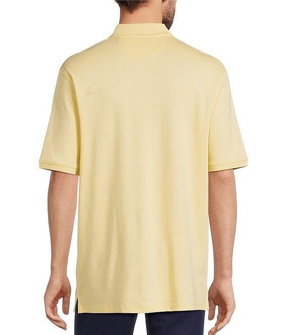Roundtree & Yorke Supima Short Sleeve Solid Polo Shirt Product Image