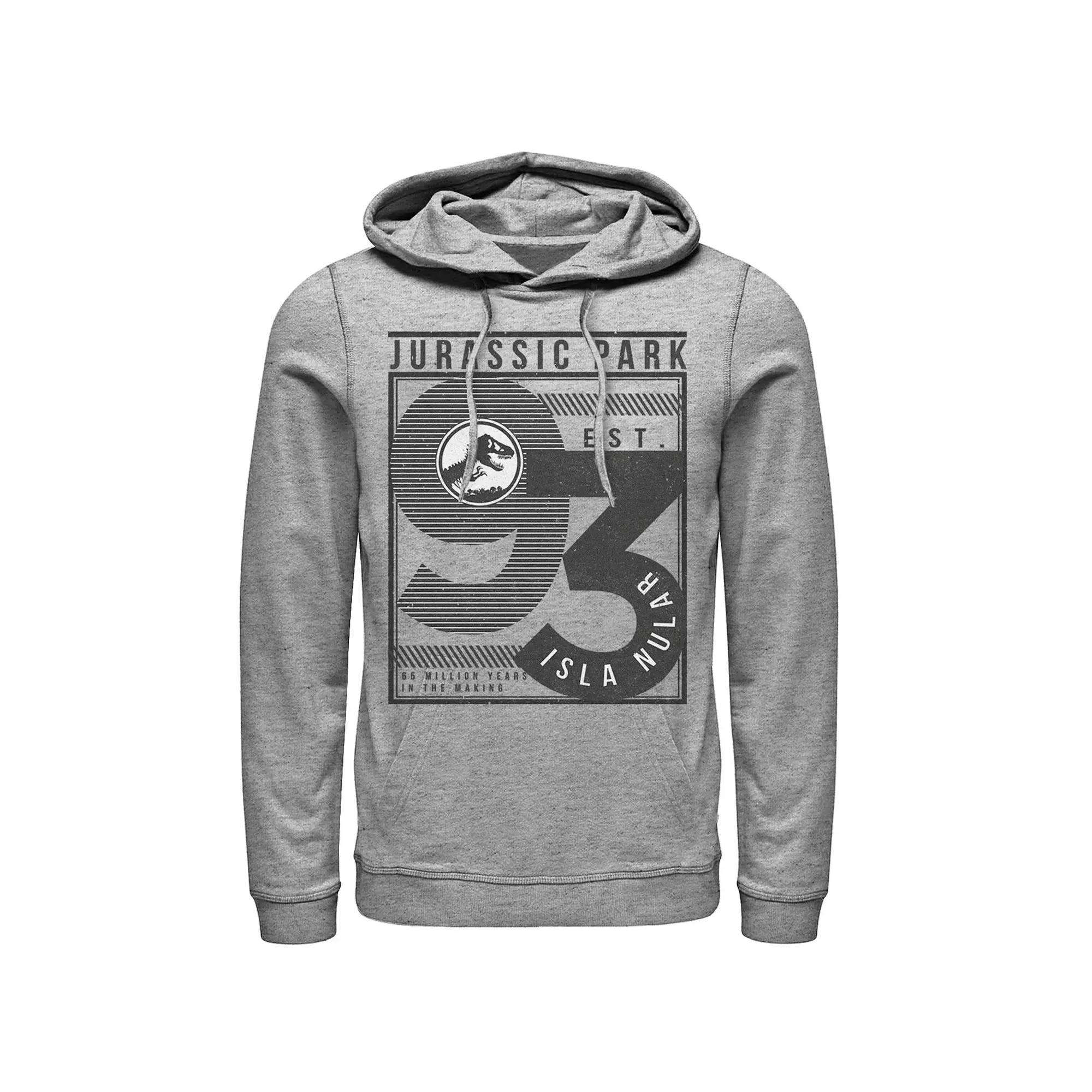 Men's Jurassic Park Est. 93 Isla Nublar Poster Hoodie,  Product Image