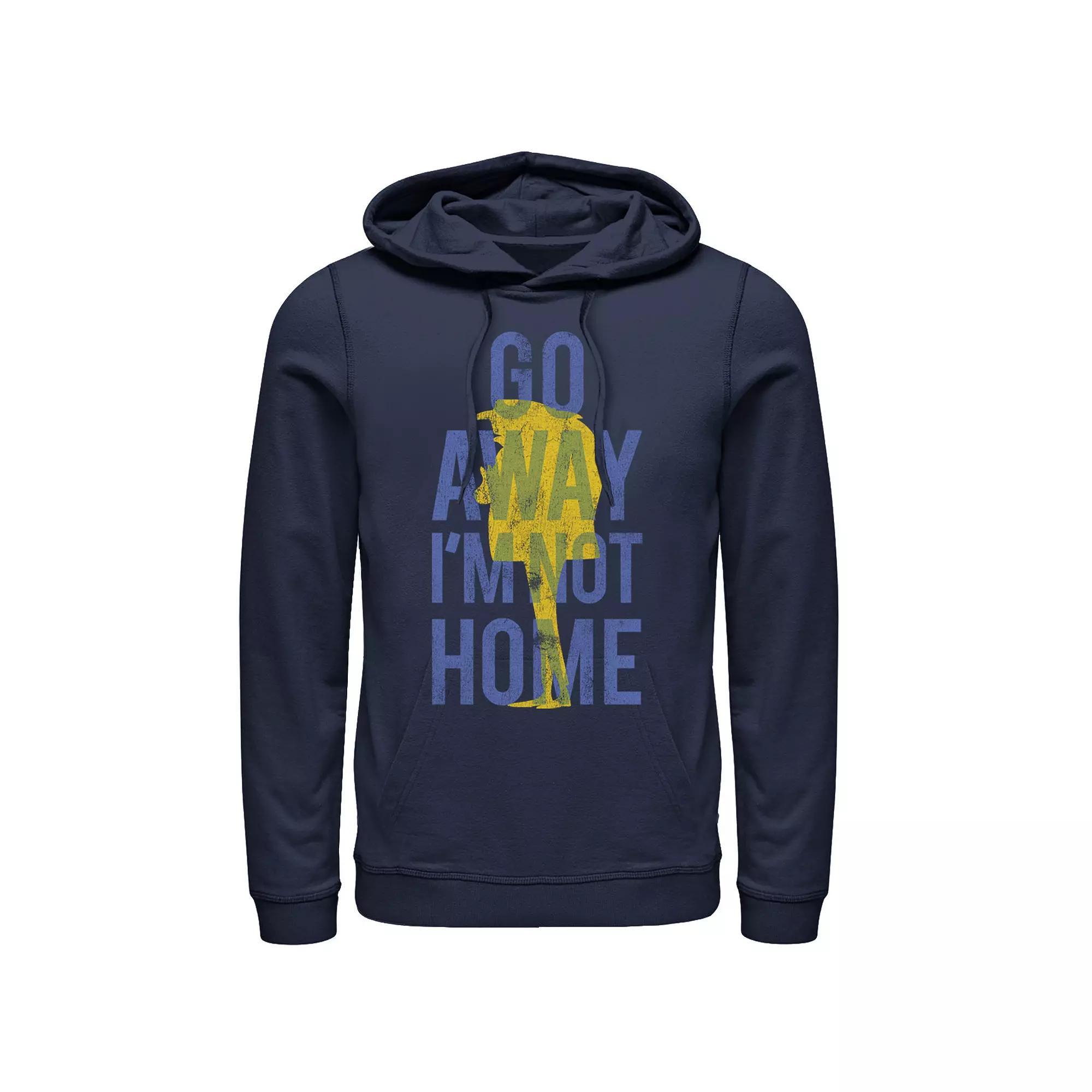 Men's Despicable Me Minions Gru I'm Not Home Graphic Hoodie, Size: XL, Blue Product Image