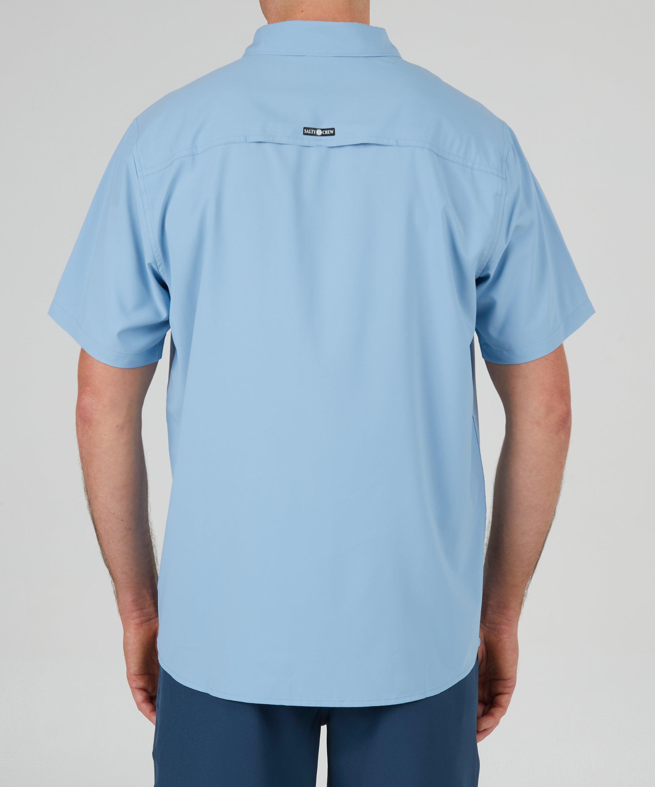 Offshore S/S Tech Woven - Marine Blue Product Image