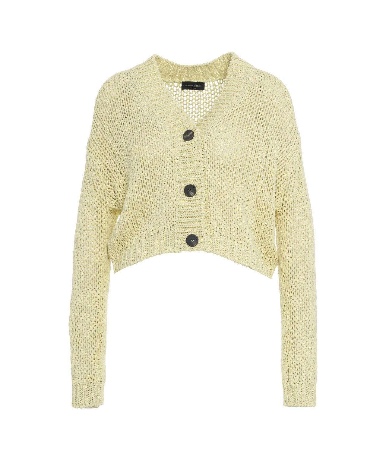 Cropped cardigan Product Image