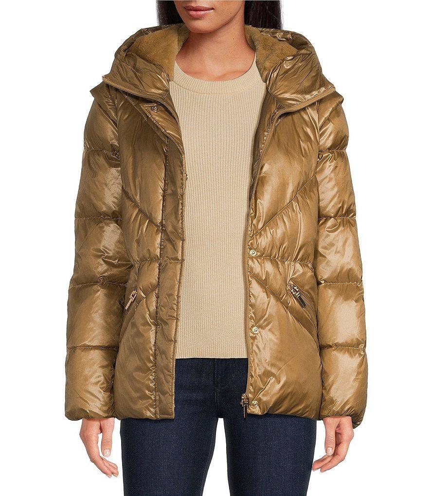 Halston Insulated Hooded Puffer Jacket Product Image