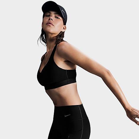 Nike Womens Nike Indy High DF Sports Bra - Womens Armory Navy/Armory Navy Product Image