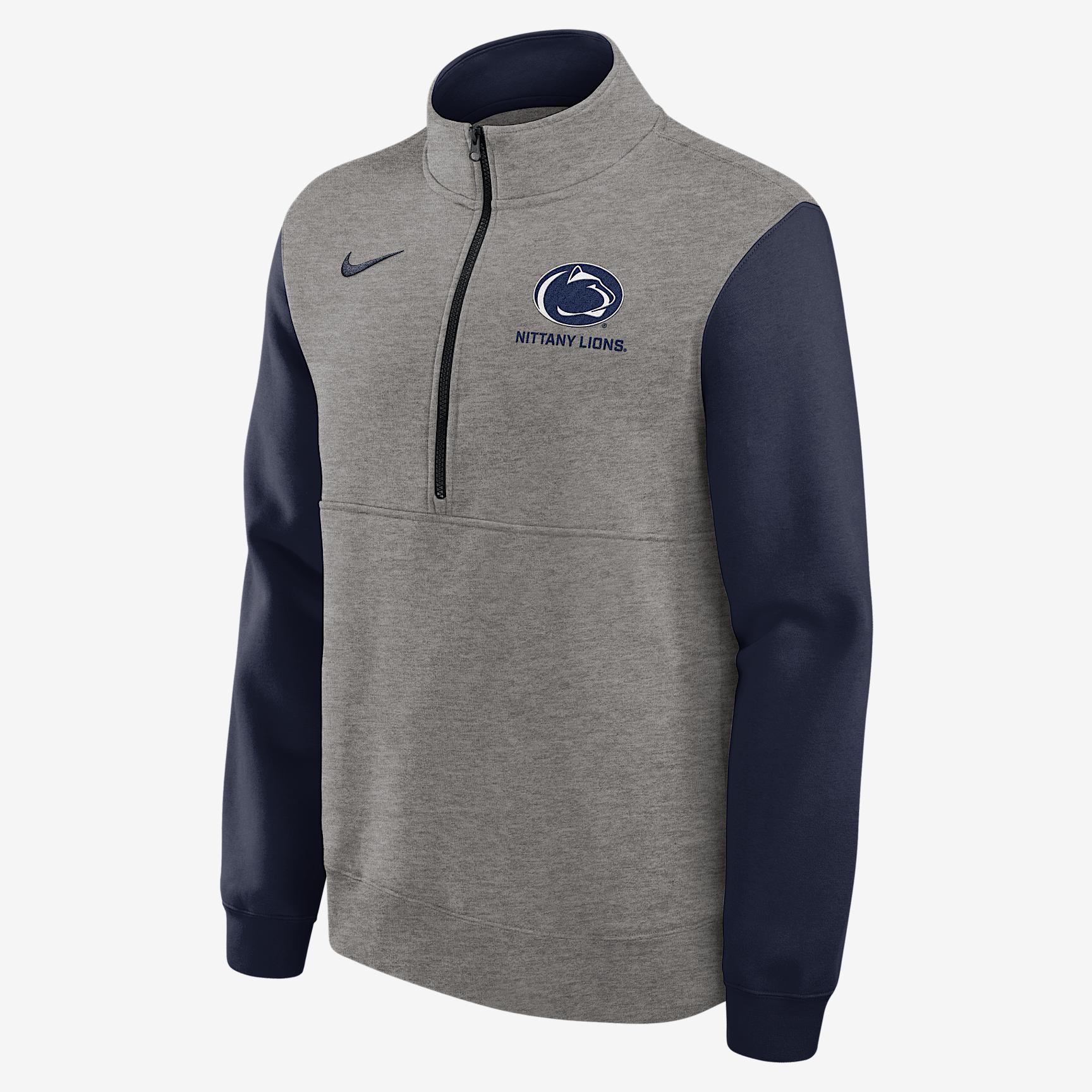 Penn State Club Nike Mens College 1/2-Zip Crew | 02JW059PPSN-7HV Product Image