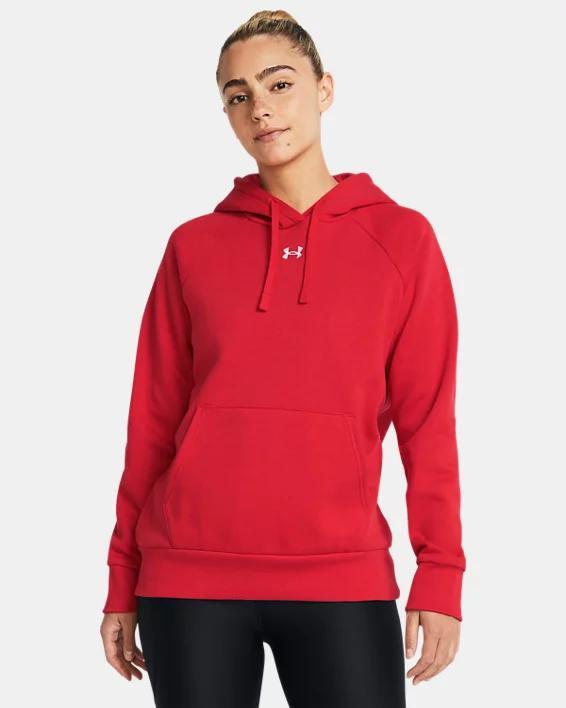 Womens UA Rival Fleece Hoodie Product Image