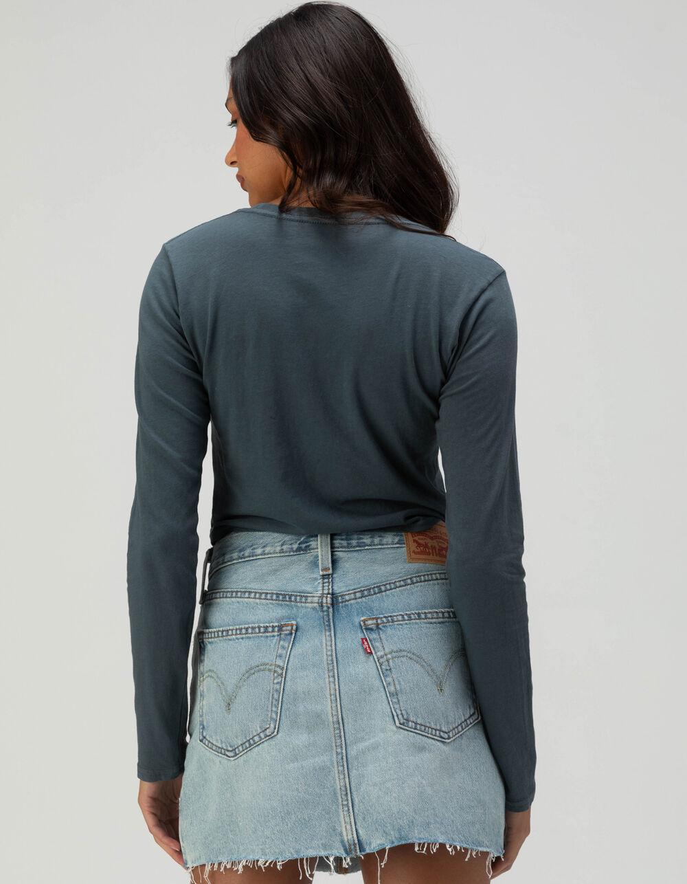 O'NEILL Branded Womens Long Sleeve Tee - SLATE BLUE Product Image