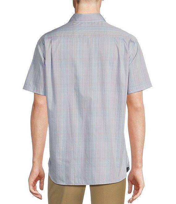 Daniel Cremieux Signature Label Plaid Poplin Short Sleeve Woven Shirt Product Image