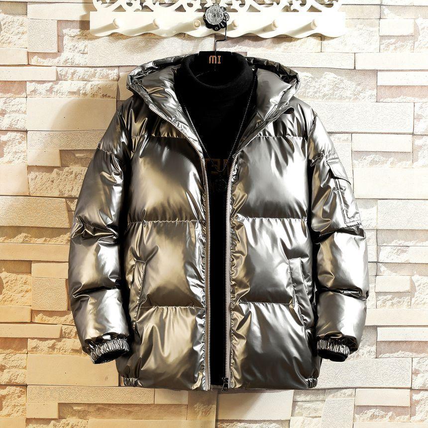 Hooded Zip-Up Puffer Jacket Product Image