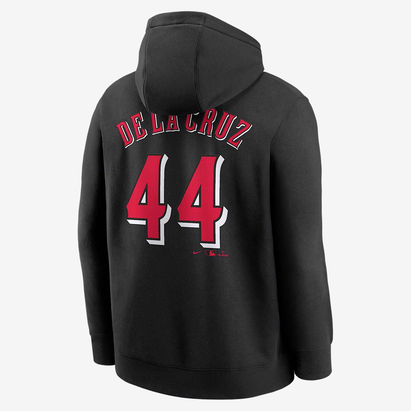 Elly De La Cruz Cincinnati Reds Club Nike Mens MLB Pullover Hoodie | NKDK62QRE9-L1U Product Image