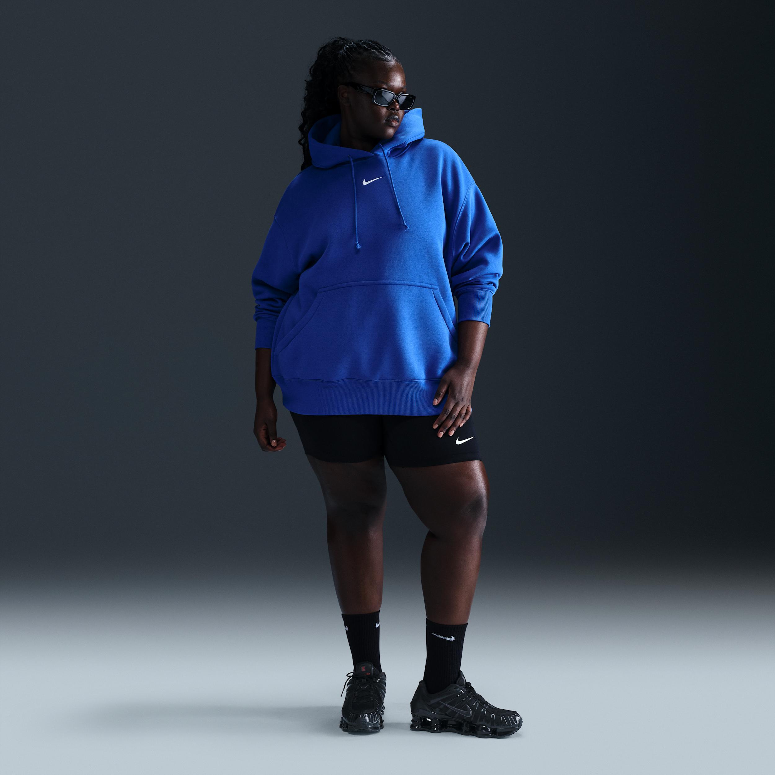 Nike Sportswear Phoenix Fleece Women's Oversized Pullover Hoodie (Plus Size) Product Image