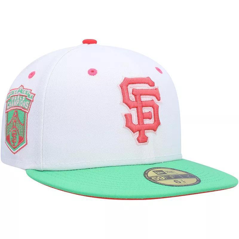 Mens New Era /Green San Francisco Giants 2010 World Series Watermelon Lolli 59FIFTY Fitted Hat Product Image