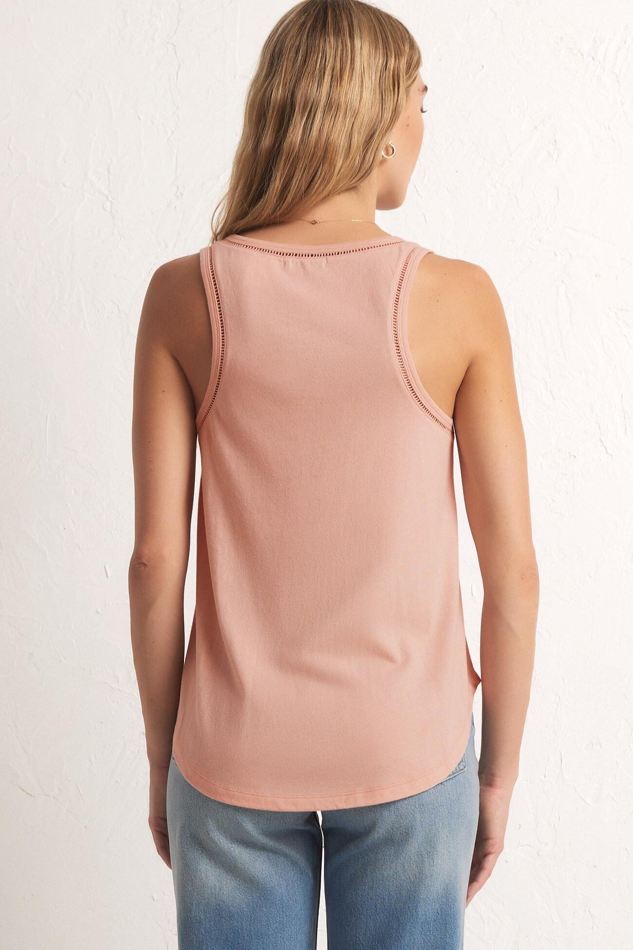 Vagabond Lace Trim Tank Product Image