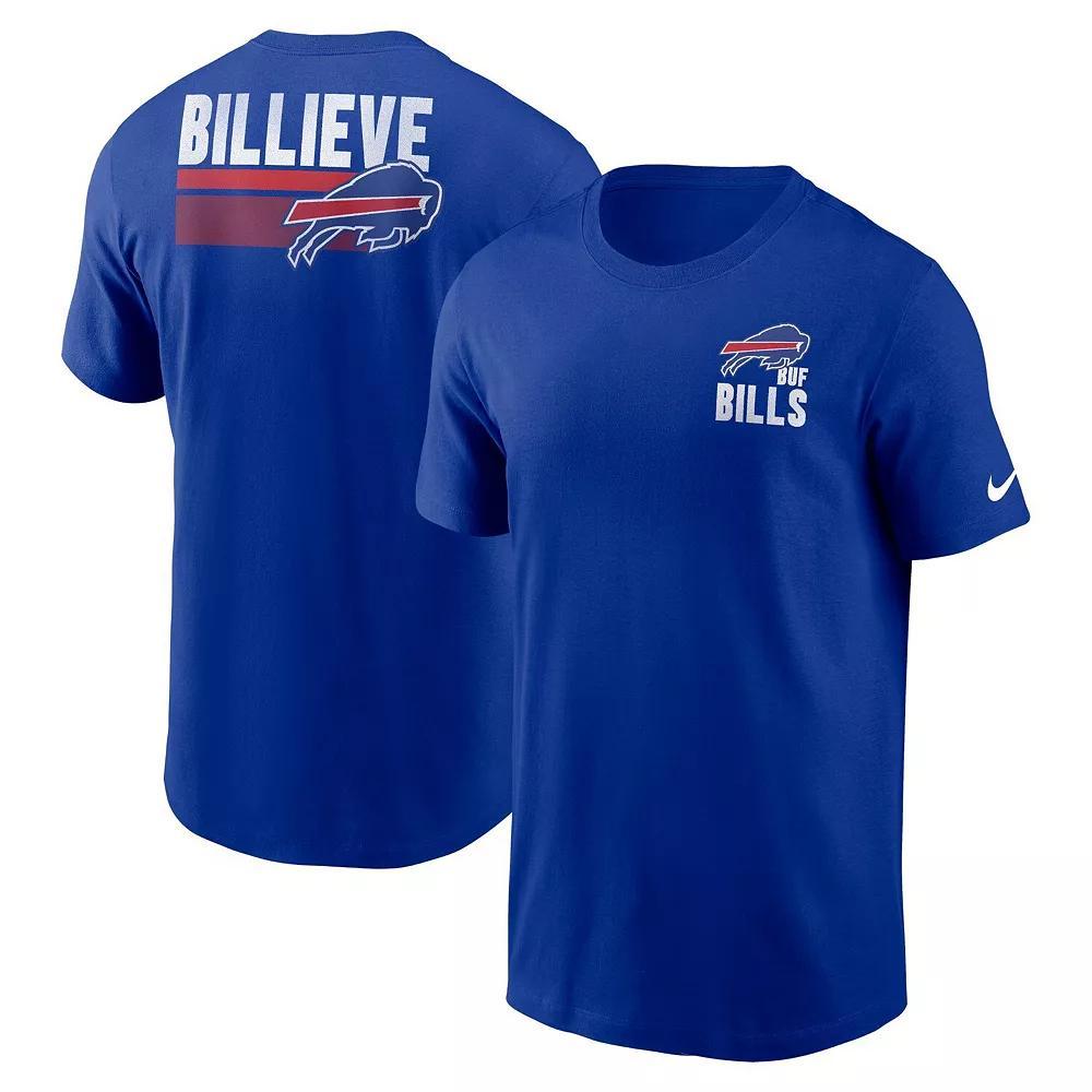 Men's Nike Royal Buffalo Bills Blitz Essential T-Shirt,  Product Image