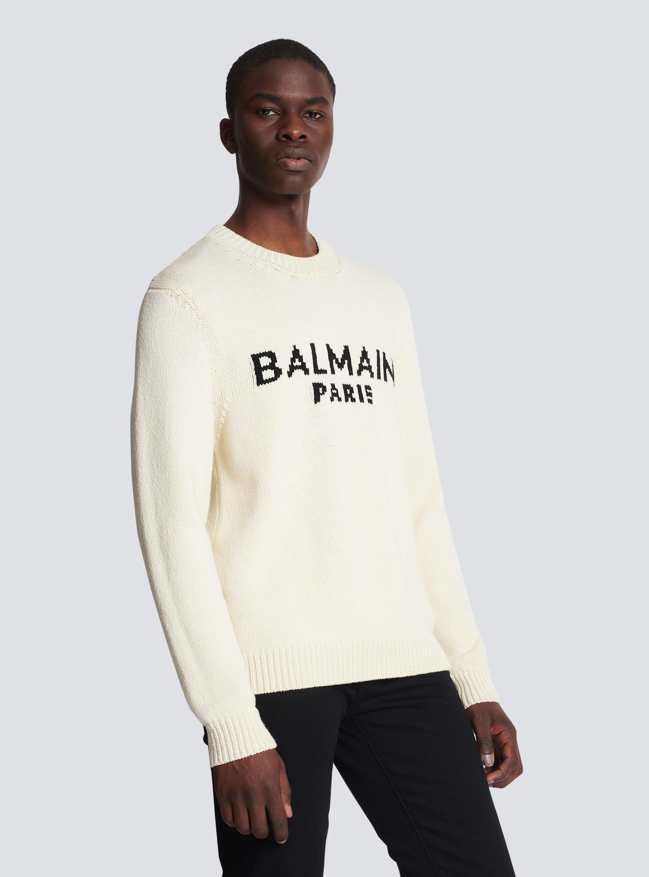 Balmain merino knit jumper Product Image