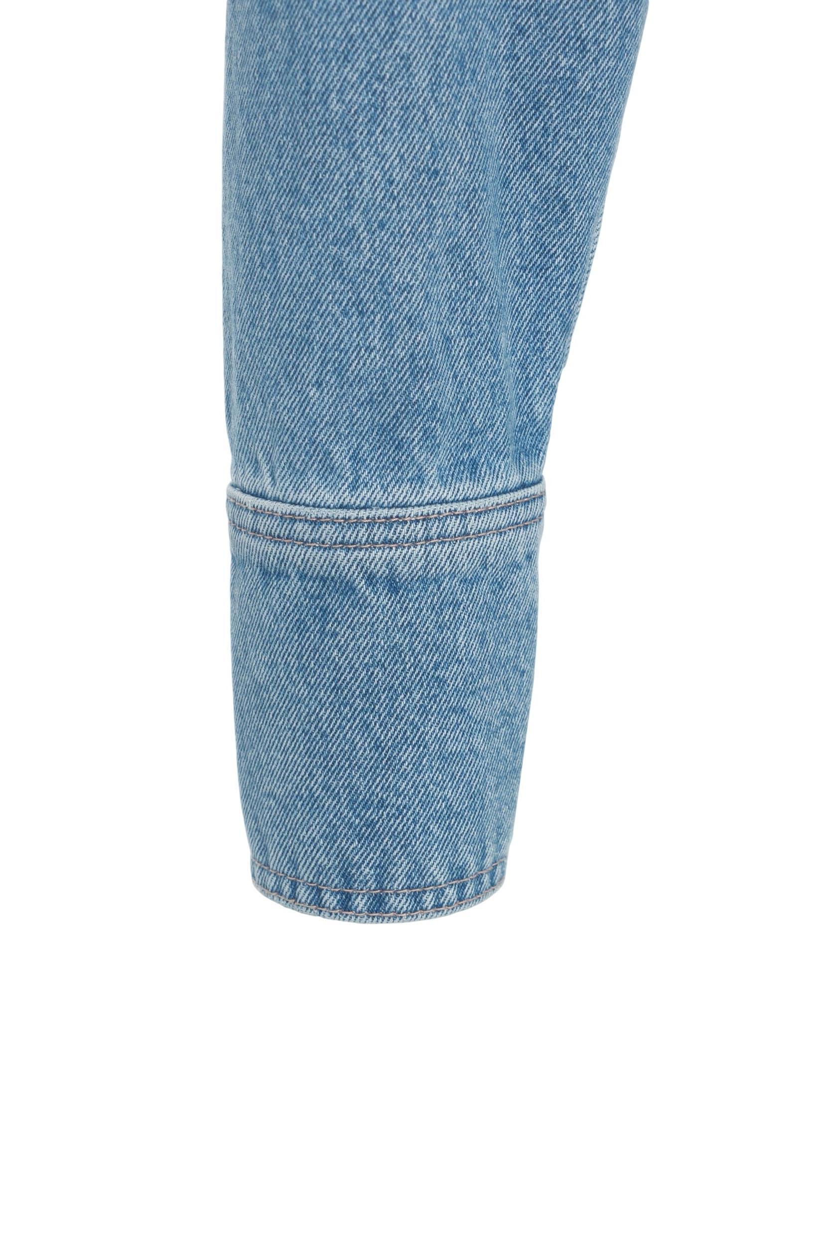 Cropped denim shirt 'Amber' Product Image