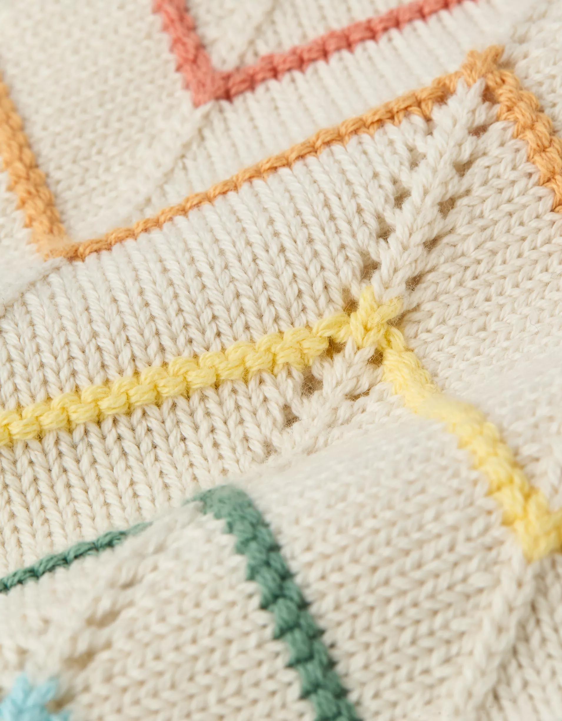 AE Pride Halter Crochet Romper Product Image