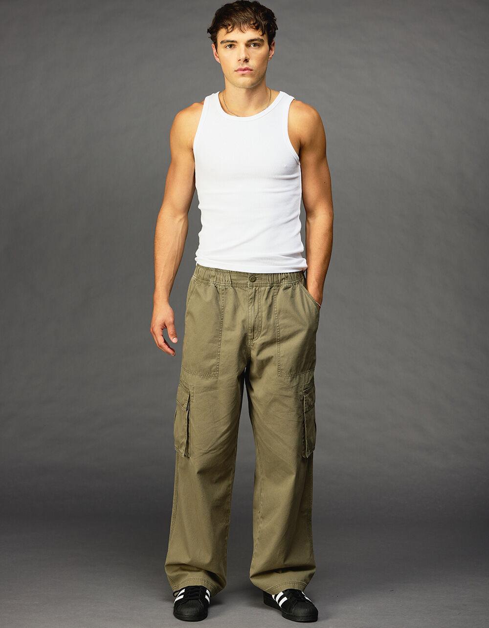 RSQ Mens Loose Cargo Pull On Pants Product Image