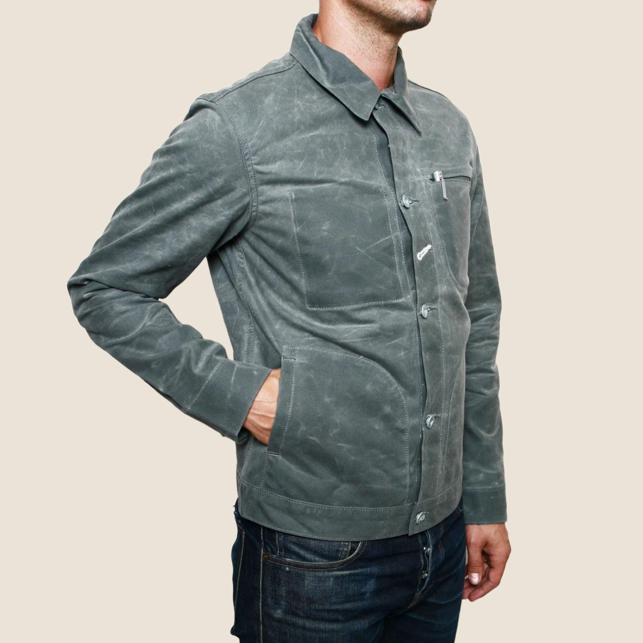 Supply Jacket - Waxed Grey Ridgeline Product Image