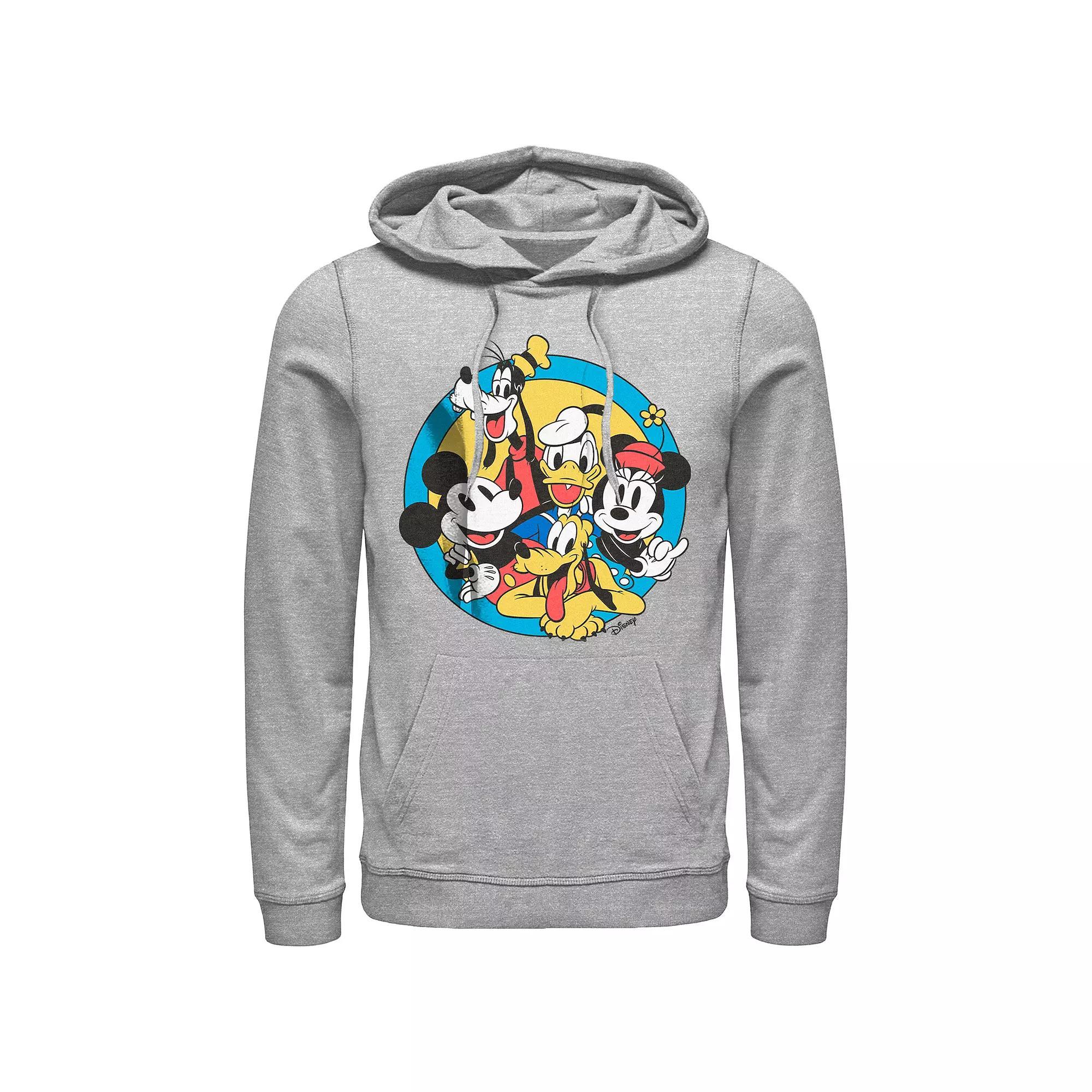 Men's Mickey Mouse And Friends Graphic Hoodie,  Product Image