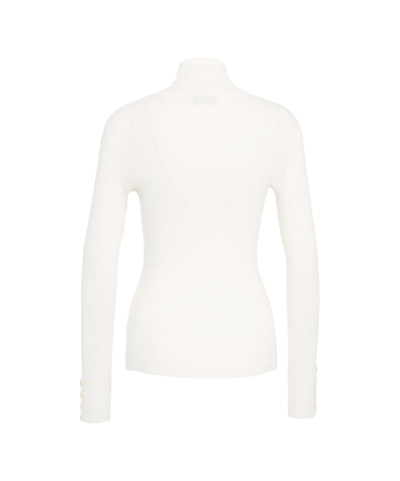 Ribbed Turtleneck Sweater Product Image