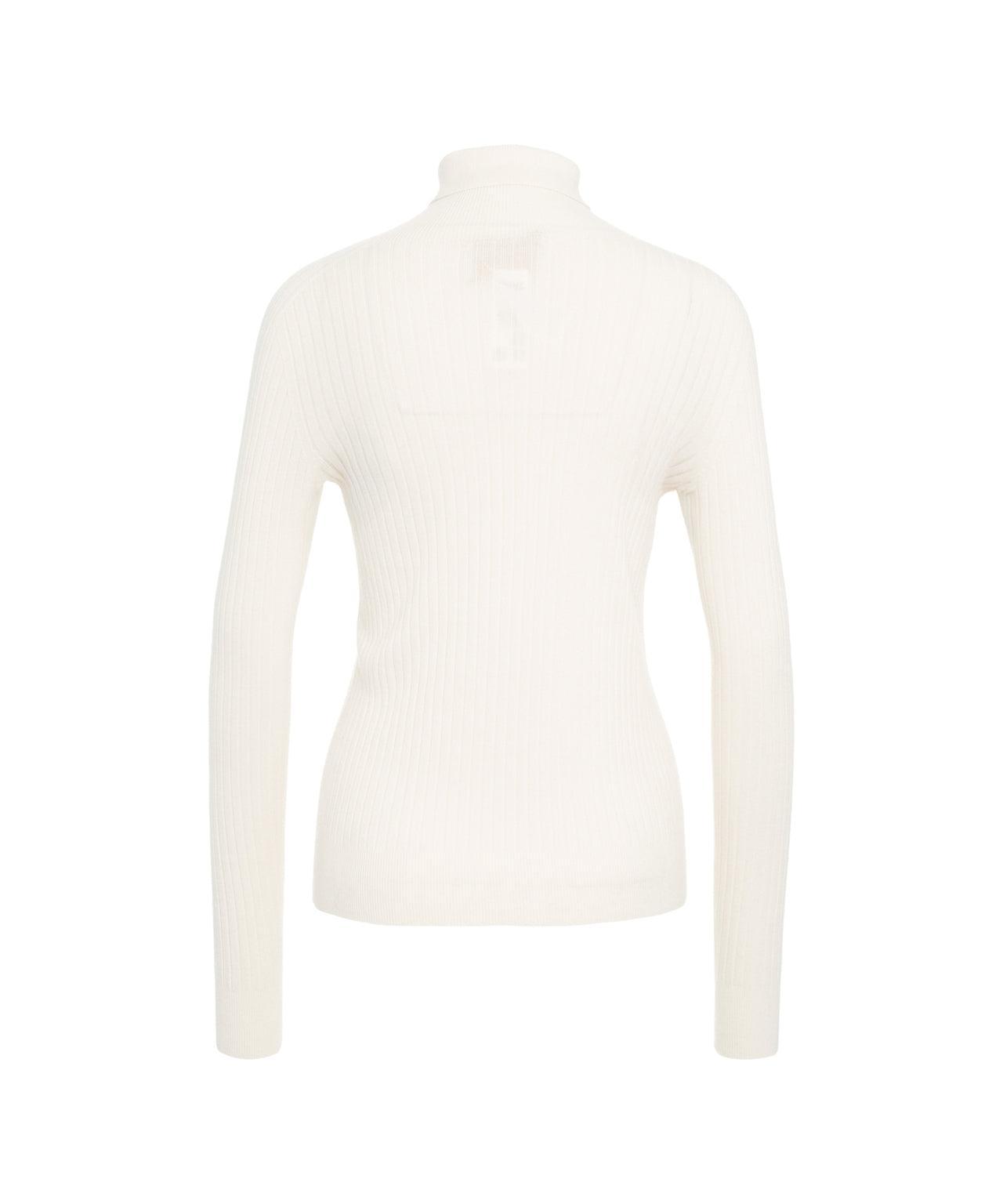 Turtleneck knit sweater Product Image
