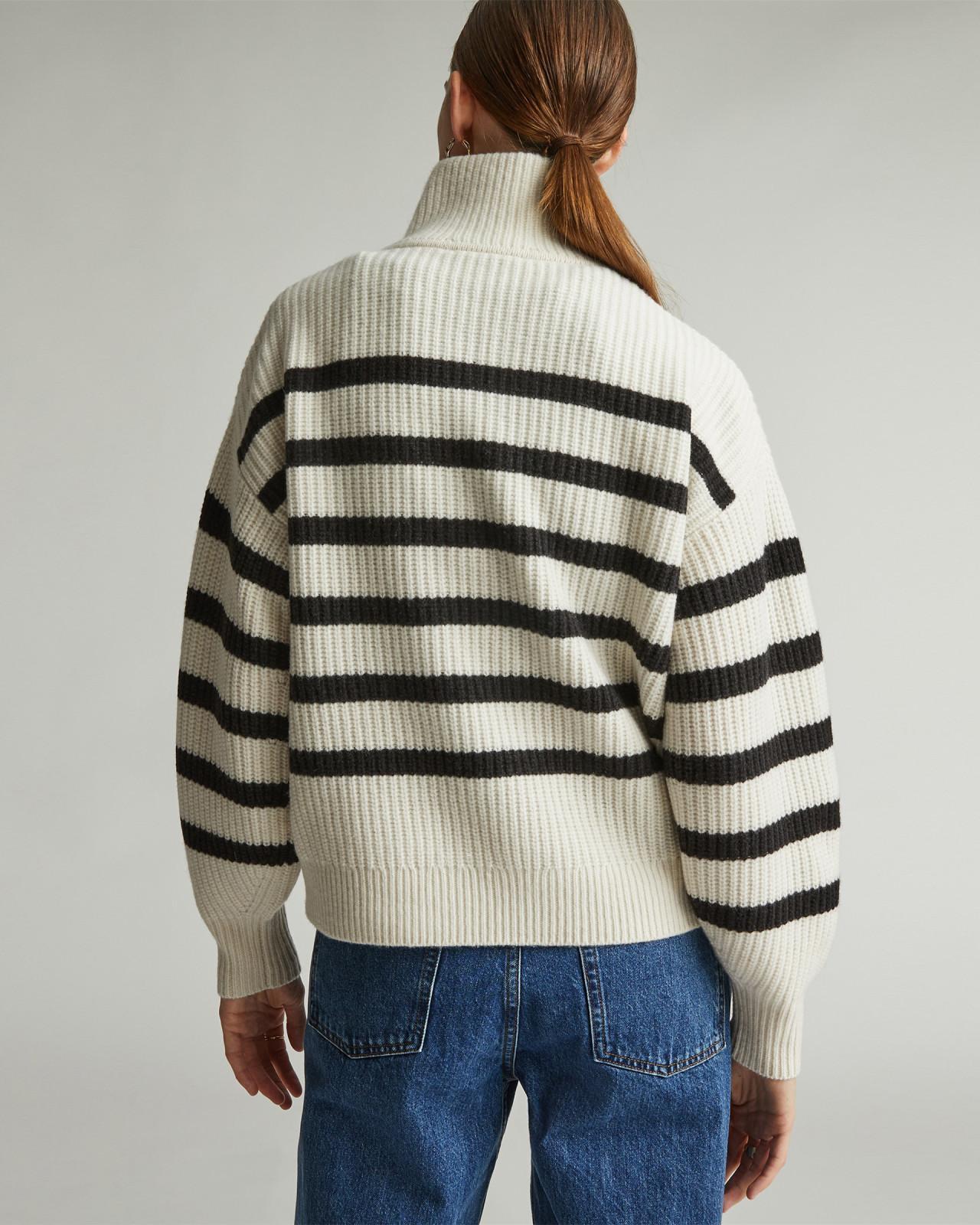 The Half-Zip Sweater in Luxe Merino Product Image