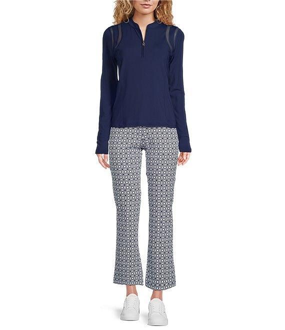 Lilly Pulitzer Corso Knit Butterfly Print Kick Flare Leg Pants Product Image