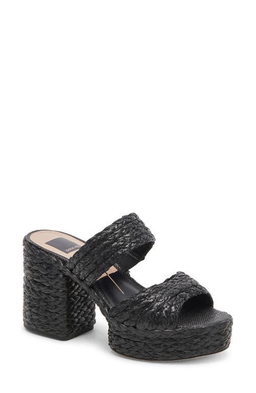 Dolce Vita Latoya Raffia) Women's Sandals Product Image