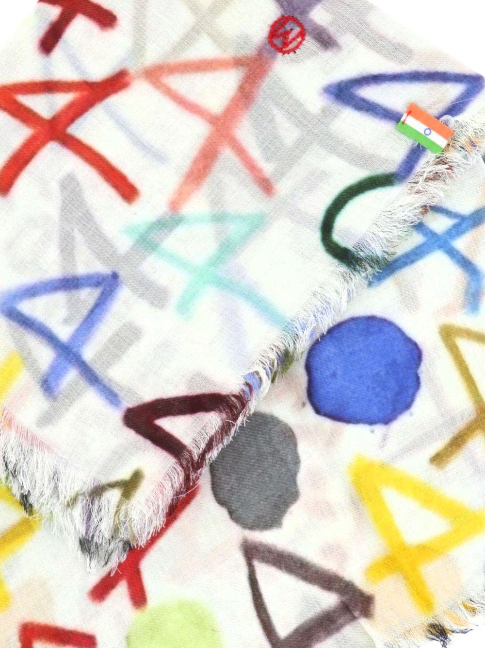 graphic-print scarf Product Image