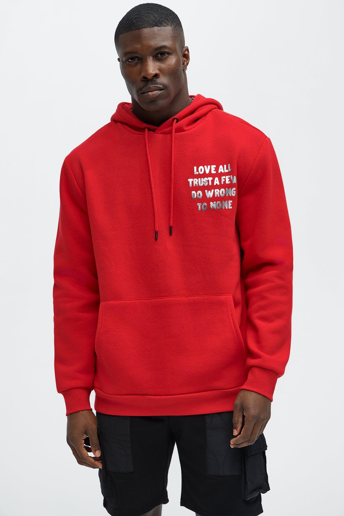 Stand Tall Hoodie - Red Product Image