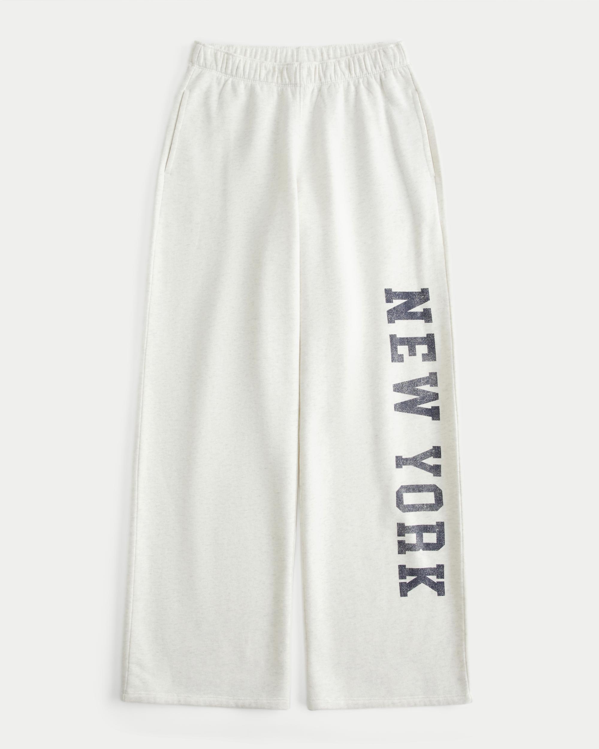 Wide-Leg Sweatpants Product Image
