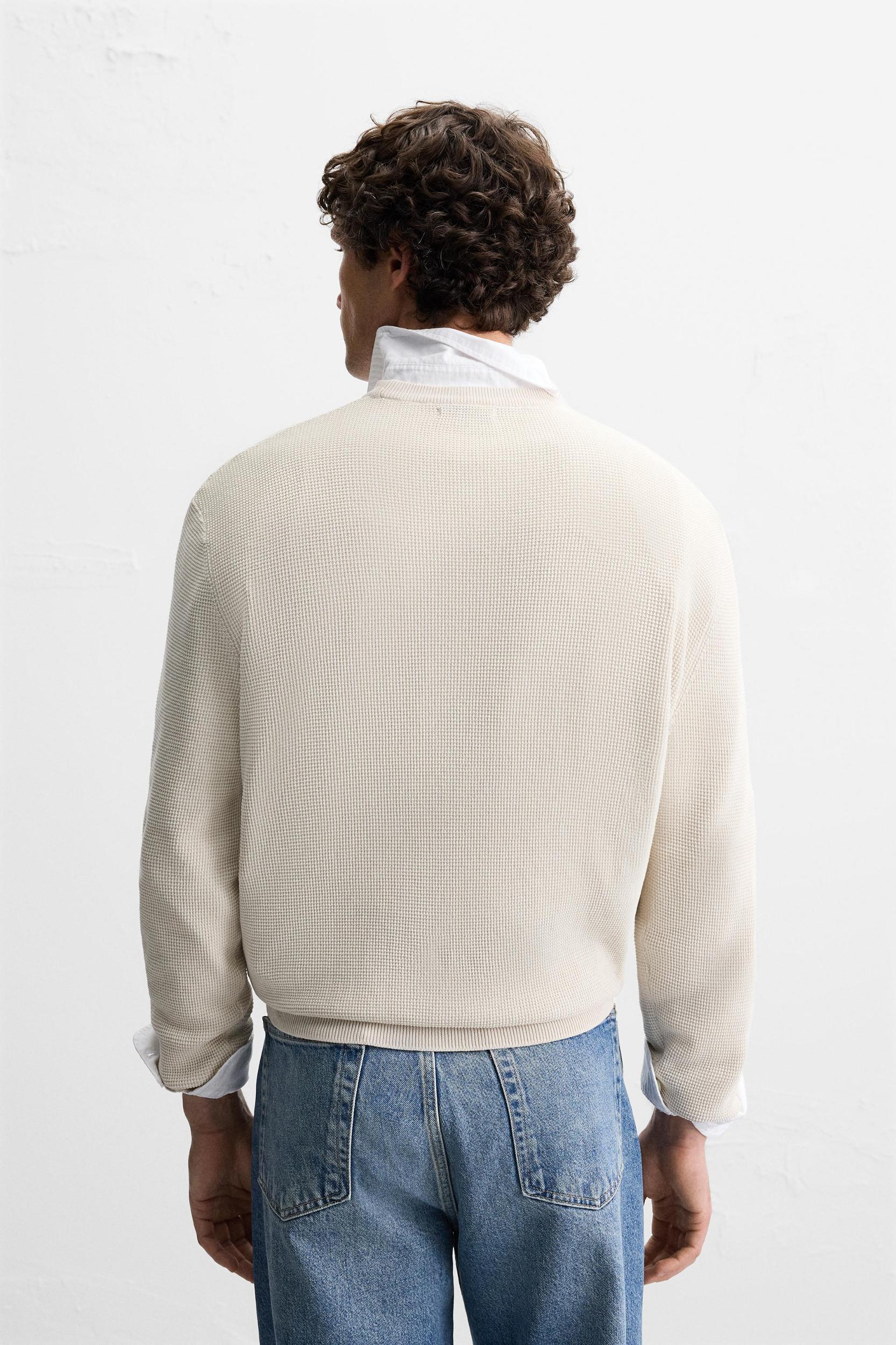 BASIC TEXTURED SWEATER Product Image
