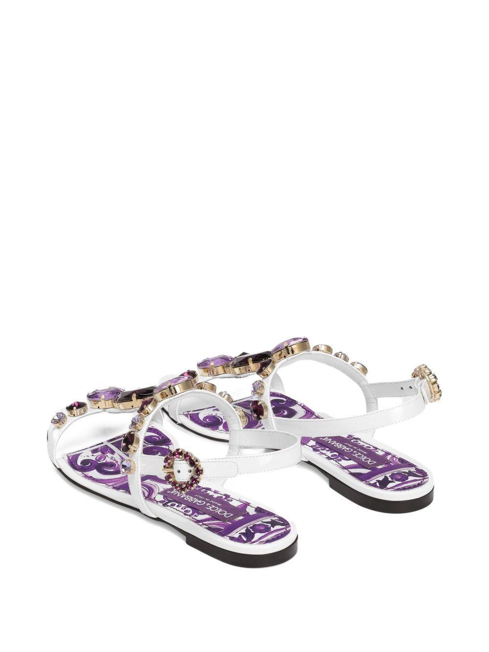rhinestone-embellished sandals Product Image