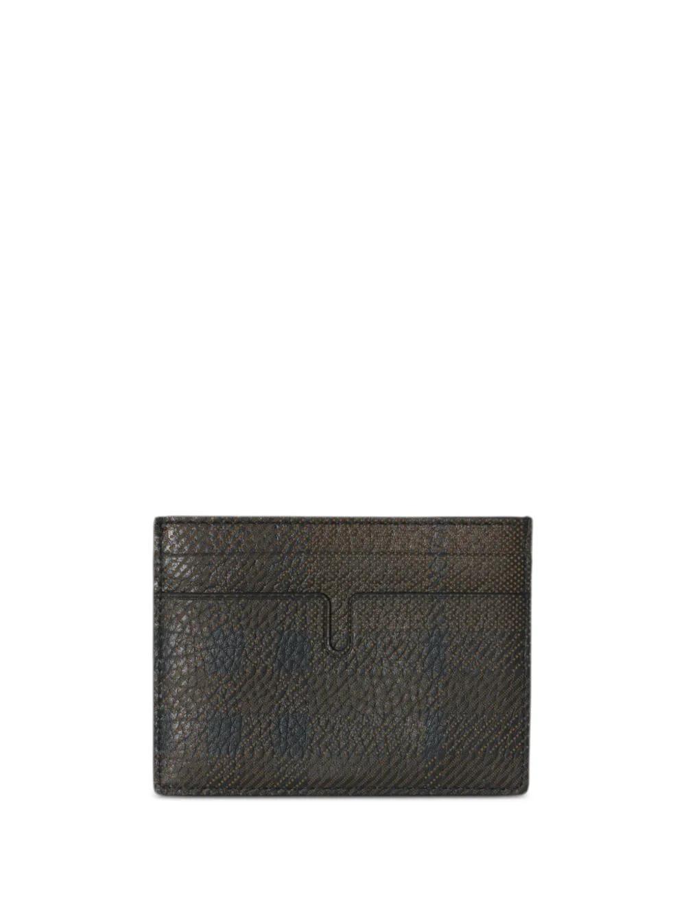 BURBERRY B-shield Card Holder In Black Product Image