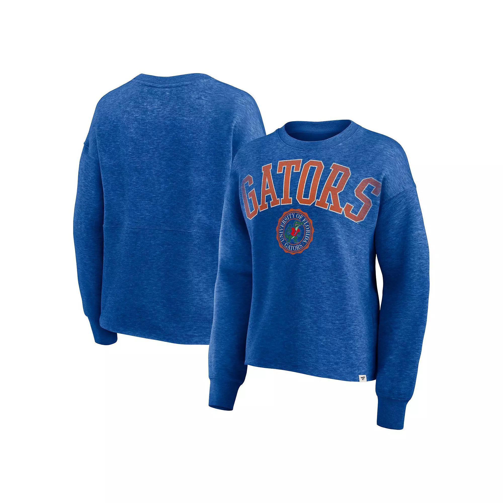 Women's Fanatics Heather Royal Florida Gators Heritage Over Product Image