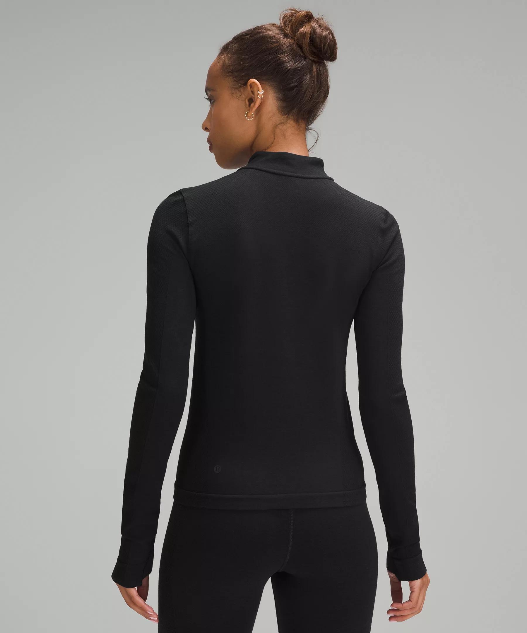 Merino Wool-Blend Base Layer Half Zip Product Image