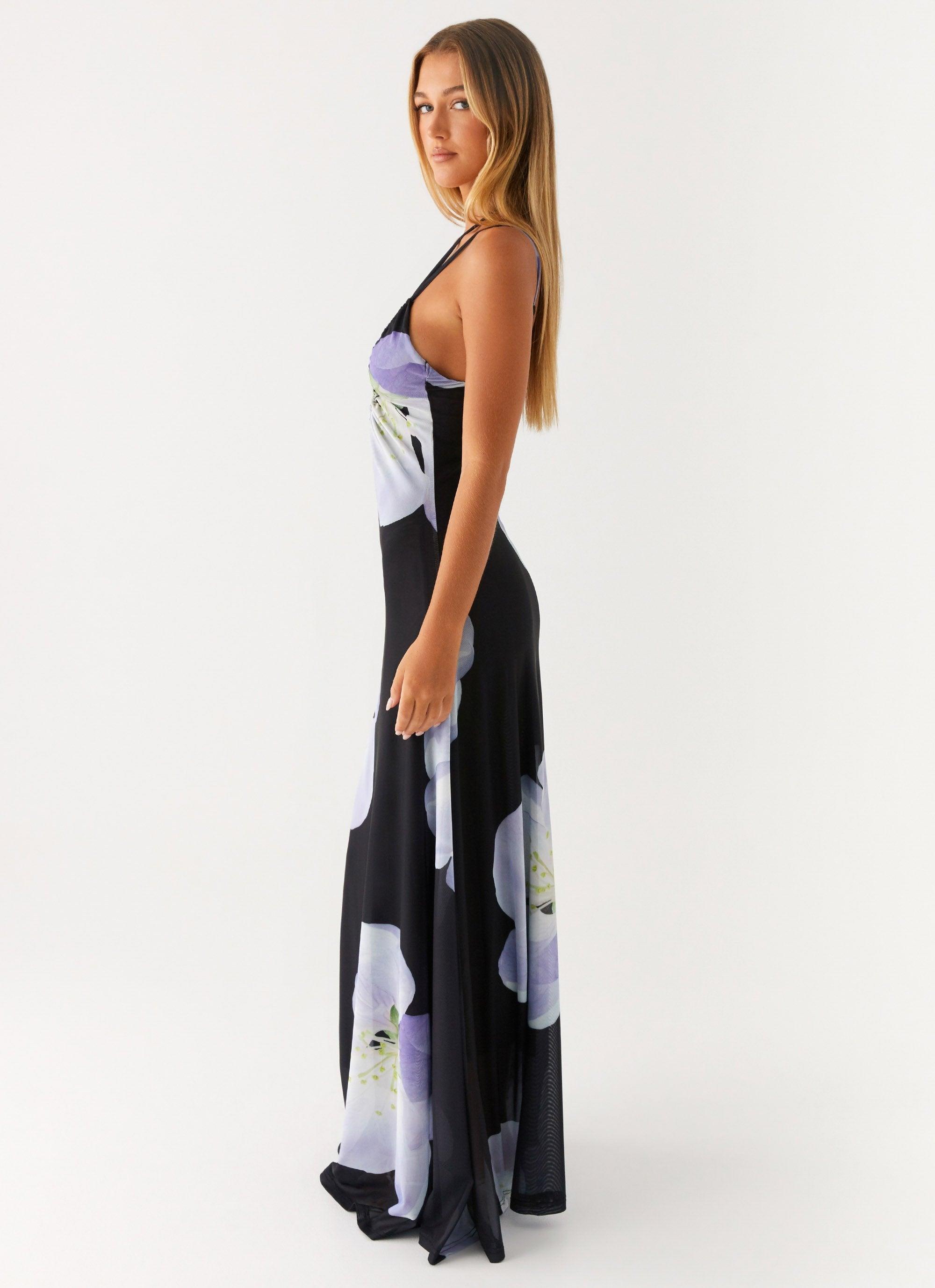 Enrika Maxi Dress - Flower Print Product Image