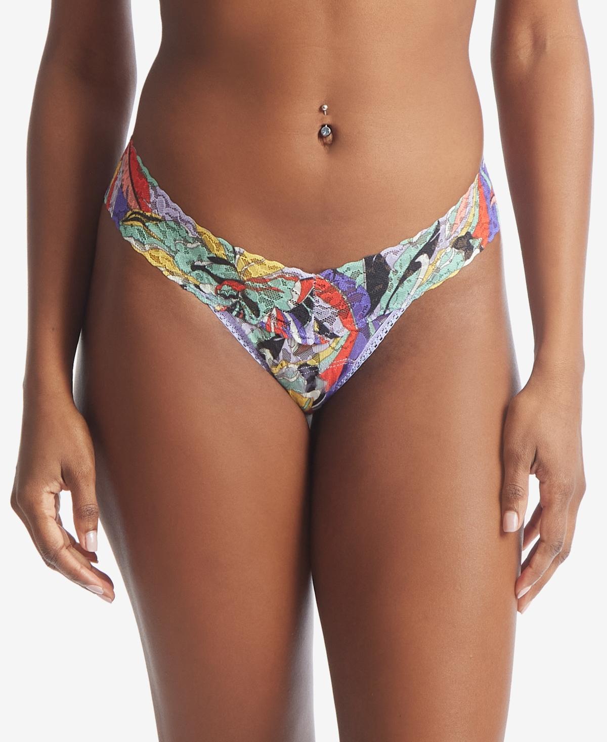 Hanky Panky Printed Daily Original Thong (Wanderlust) Women's Underwear Product Image